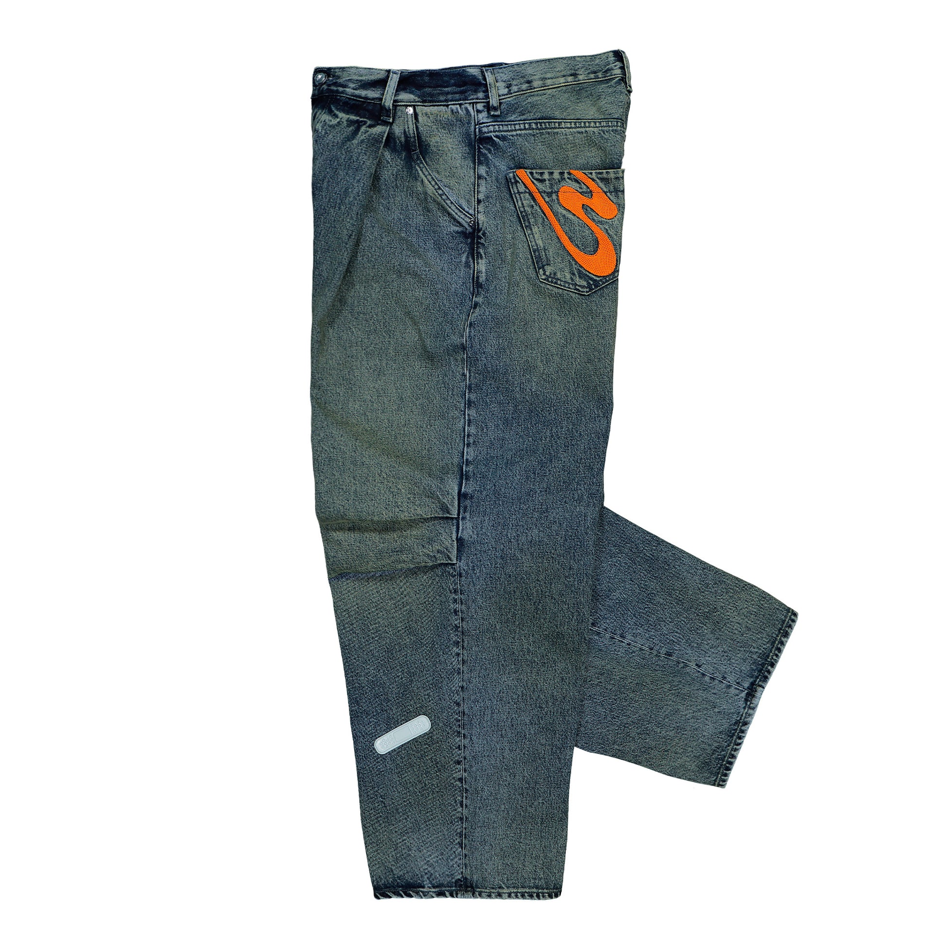 PDF Fat Angelo Wash2 Denim DFM03021DF106WASH2 Detail View 3 | GATE
