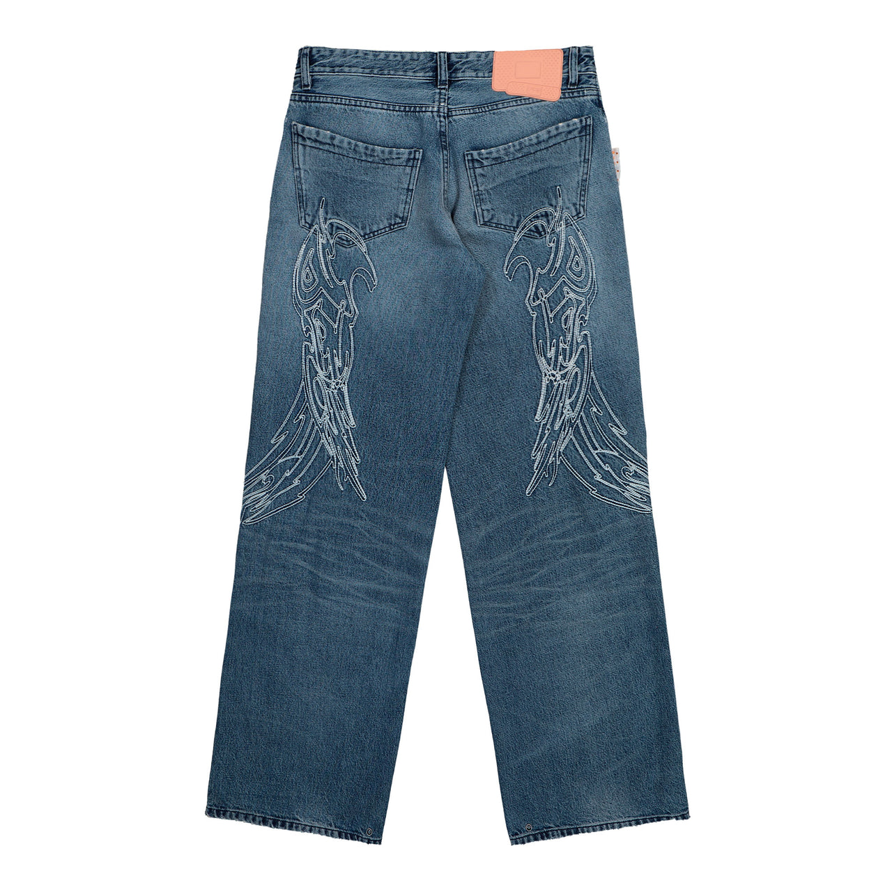 PDF Rich Kid Jeans Blue Wash Denim Pant DFM03032DF121WHBLU / Blue Wash | Overkill
