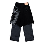 PDF Tokyo Calling Pants Black Wash Denim Pant DFM03033DF119WHBLK / Black Wash Close-up | Overkill
