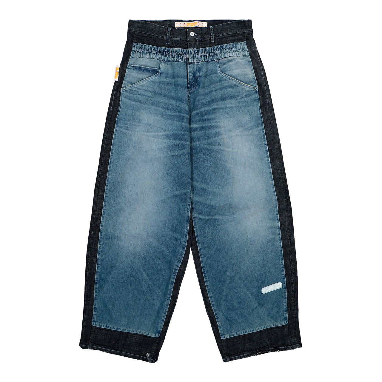 PDF Doubble Leggenda Pant NWASH Denim DFM03042DF196NWASH Detail View 1 | GATE

