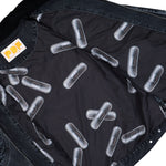 PDF Cape Jacket Black Wash Denim Jacket DFM09027DF119WHBLK / Black Wash Detail View 2 | Overkill
