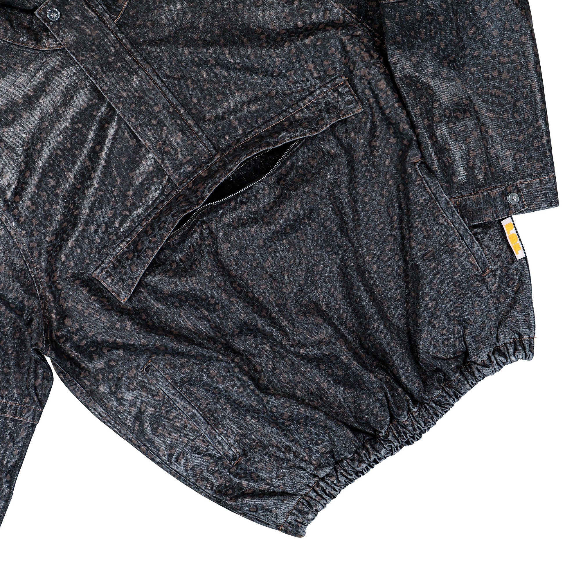 PDF Sacco Jacket - Spotted Spotted Spot Jackets DFM09044DF202SPOTT Detail View 4 | GATE
