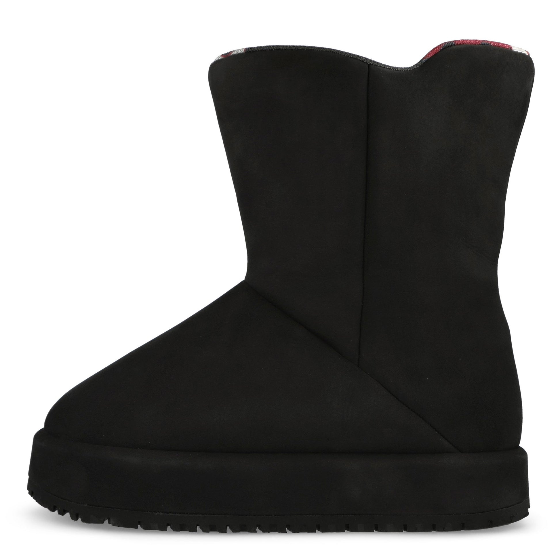 PDF Neve Nabuk Black Boots DFM45006S0010PX Detail View 1 | GATE