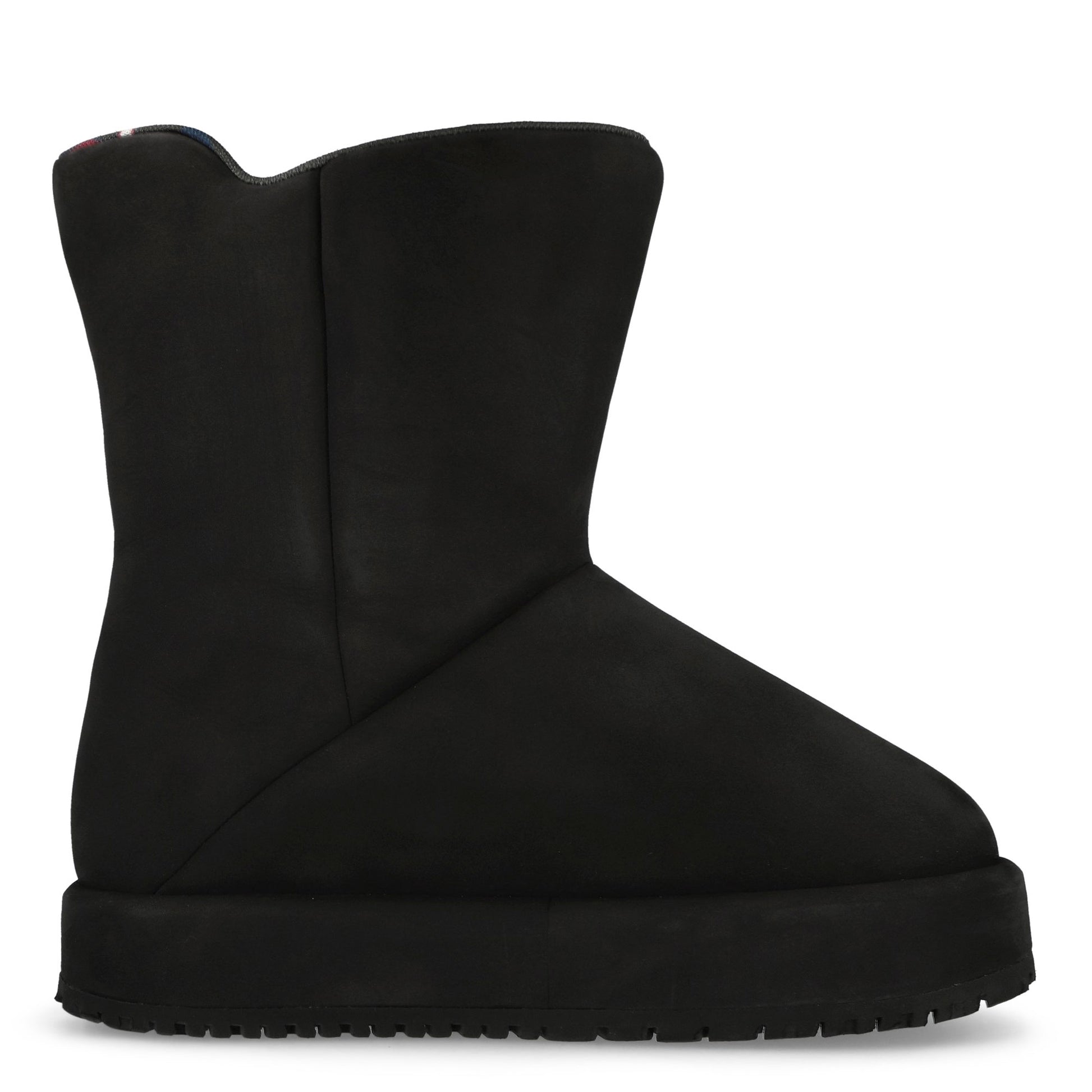 PDF Neve Nabuk Black Boots DFM45006S0010PX Detail View 2 | GATE