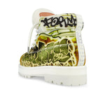 PDF Strada Low Graffiti Yellow Boots DFM45012S0010PXG Detail View 3 | GATE