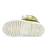 PDF Strada Low Graffiti Yellow Boots DFM45012S0010PXG Detail View 7 | GATE