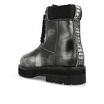 PDF Strada G Brushed Black Boots DFM45021S0010PX Detail View 3 | GATE