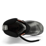 PDF Strada G Brushed Black Boots DFM45021S0010PX Detail View 5 | GATE