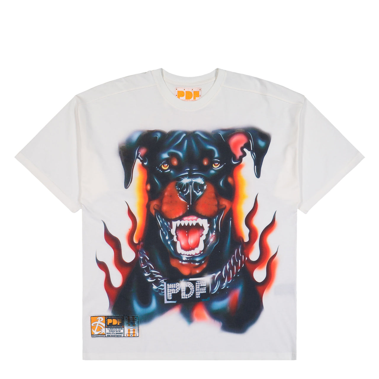PDF The Boy Dog Tee White T-Shirt DFM54029TJ110WH/DG / White | Overkill
