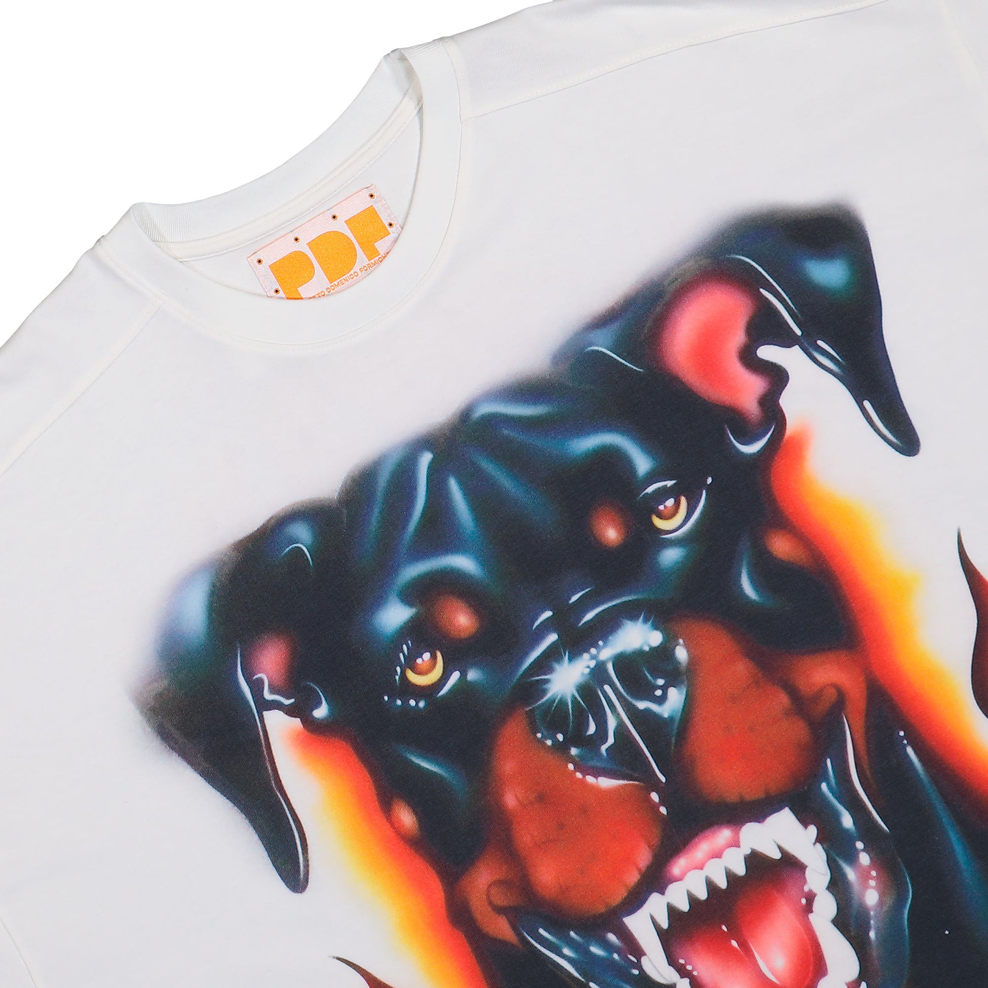 PDF The Boy Dog Tee White T-Shirt DFM54029TJ110WH/DG / White Detailfoto | Overkill
