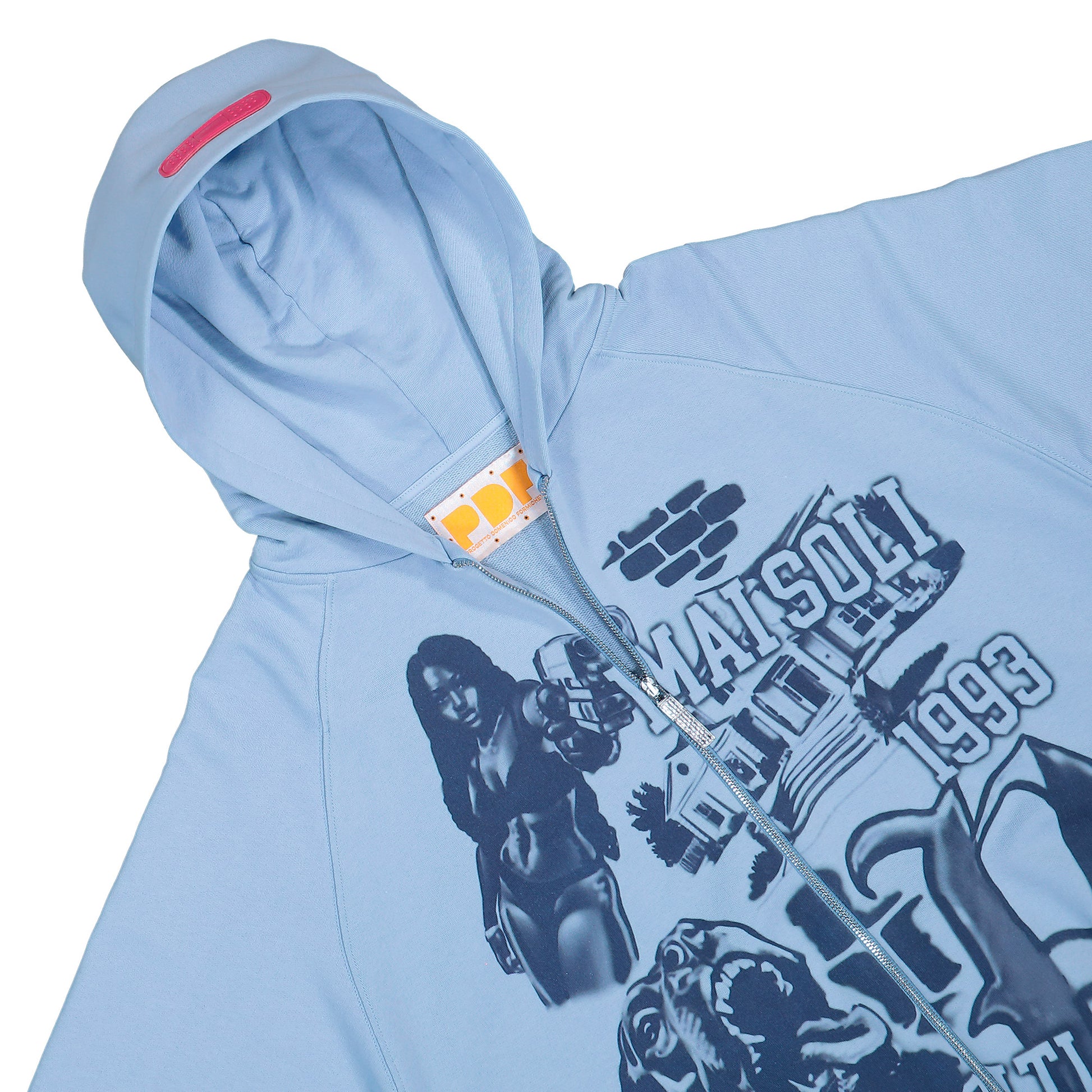 PDF Zip Hoodie A Maisl  Hoodies DFM55022TJ103MAISL Detail View 3 | GATE
