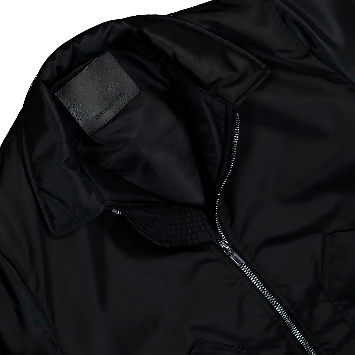 Rick Owens DRKSHDW Flyers Jacket Black Jackets DL02F2791 NYJP 09 Detail View 3 | GATE