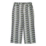 Dogu Eye Print Wide Leg Trousers With Eye Print