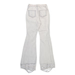 Rick Owens DRKSHDW Slivered Bootcut Milk Wash Denim Pant DS01F4304 DMWSH 51 Detail View 2 | GATE

