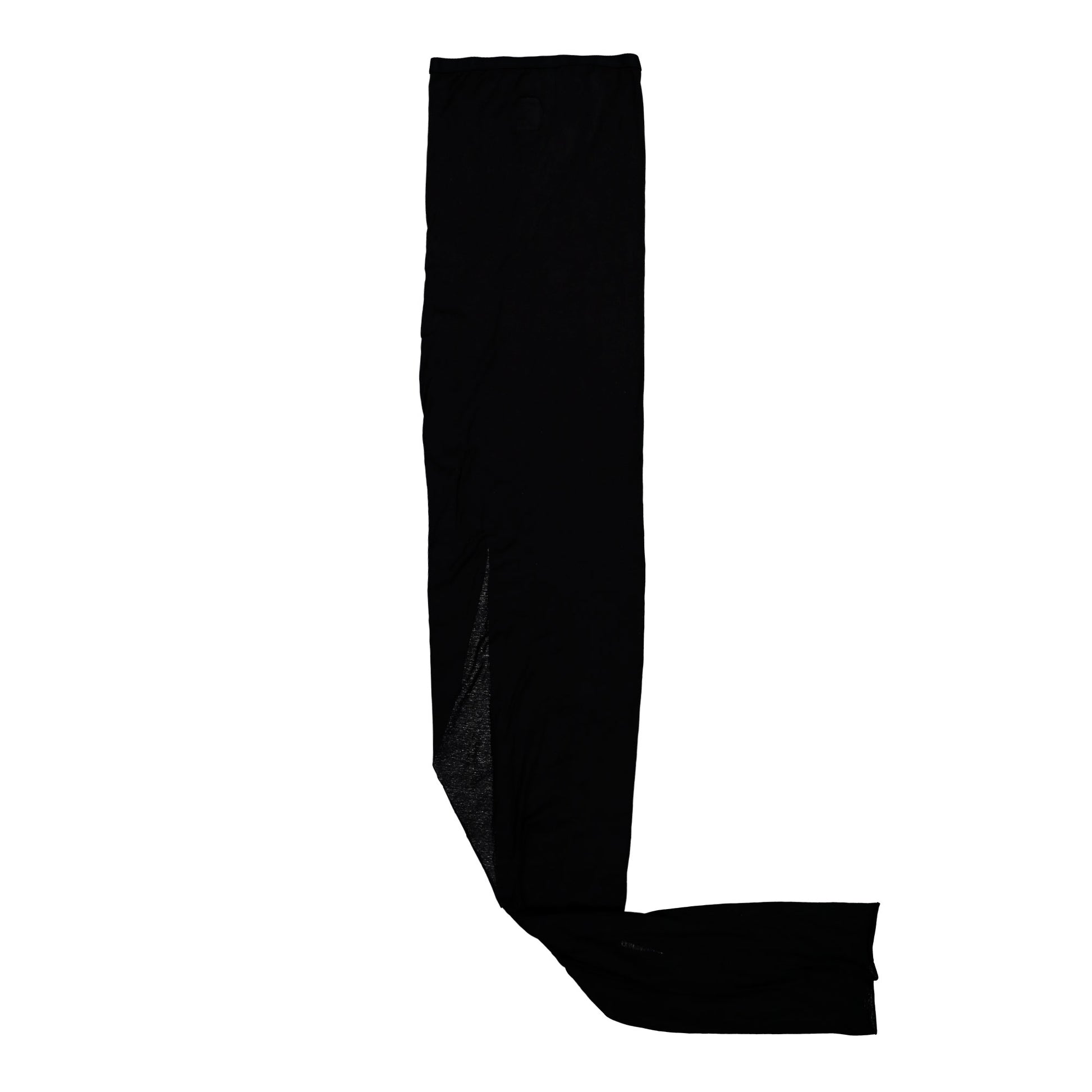 Rick Owens DRKSHDW Soft Edfu Skirt Black Skirts DS01F4337 BH 09 Detail View 2 | GATE