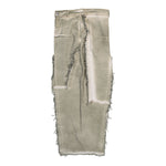 Rick Owens DRKSHDW Denim Sliced Skirt Sand Skirt DS01F4340 SDSN 138 Detail View 3 | GATE

