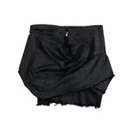 Rick Owens DRKSHDW Draped Mini Black Skirts DS01F4343 SDBK 09 Detail View 2 | GATE