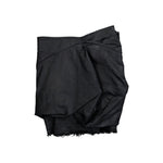 Rick Owens DRKSHDW Draped Mini Black Skirts DS01F4343 SDBK 09 Detail View 3 | GATE
