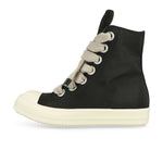 Rick Owens DRKSHDW Jumbolace Sneaks Black / Milk / Milk Sneaker DS01F4818 DOW2 911 Detail View 1 | GATE