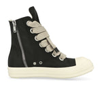 Rick Owens DRKSHDW Jumbolace Sneaks Black / Milk / Milk Sneaker DS01F4818 DOW2 911 Detail View 2 | GATE