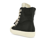 Rick Owens DRKSHDW Jumbolace Sneaks Black / Milk / Milk Sneaker DS01F4818 DOW2 911 Detail View 3 | GATE