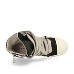 Rick Owens DRKSHDW Jumbolace Sneaks Black / Milk / Milk Sneaker DS01F4818 DOW2 911 Detail View 5 | GATE
