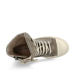 Rick Owens DRKSHDW Mega Bumper Sneaks Dust / Milk / Milk Sneaker DS01F4831 DST 3411 Detail View 5 | GATE