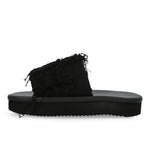 Rick Owens DRKSHDW Slide Black / Black Slides DS01F4855 SLASH 99 Detail View 1 | GATE
