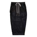 Rick Owens DRKSHDW Pull On Pillar Skirt Knee Black Skirt DS01F4322 JL 09 Detail View 1 | GATE
