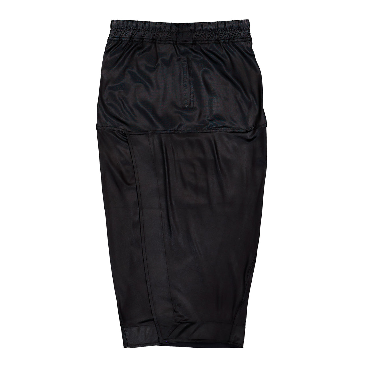 Rick Owens DRKSHDW Pull On Pillar Skirt Knee Black Skirt DS01F4322 JL 09 Detail View 1 | GATE
