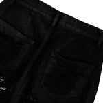 Rick Owens DRKSHDW Bolan Bootcut Black Denim DS02F6311 BBSH 09 Detail View 5 | GATE