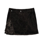 Rick Owens DRKSHDW Wrap Mini Dust Skirts DS02F6345 DRKSH 34 Detail View 1 | GATE