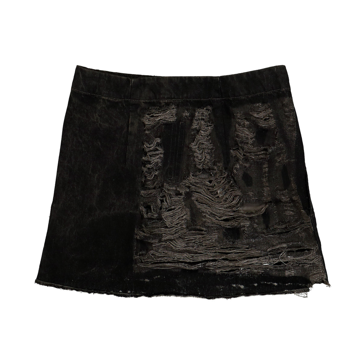 Rick Owens DRKSHDW Wrap Mini Dust Skirts DS02F6345 DRKSH 34 Detail View 1 | GATE