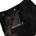 Rick Owens DRKSHDW Wrap Mini Dust Skirts DS02F6345 DRKSH 34 Detail View 4 | GATE