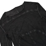 Rick Owens DRKSHDW Simple Edfu Gown Faded Black Dresses DS02F6512 BHD 139 Detail View 3 | GATE