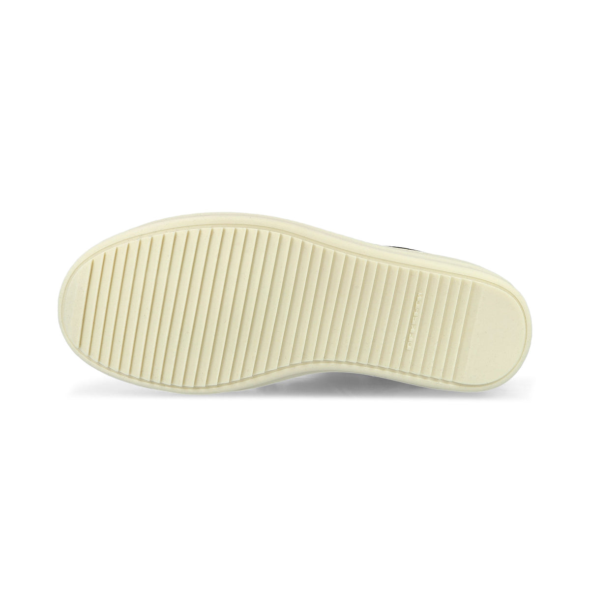 Rick Owens Megalace Sneaks Black / Milk / Milk sneaker DS02F6809 DOW1 911 Detail View 5 | GATE
