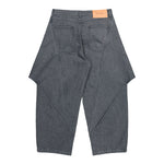 JW Anderson Cropped Sculptural Jaens Light Grey Denim DT0122-PG1837-906 / Light Grey Detail View 2 | GATE
