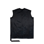 Rick Owens DRKSHDW Tarp T Black Tank Top DU01F4158 JL 09 Detail View 2 | GATE

