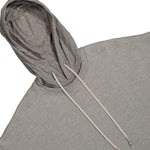 Rick Owens DRKSHDW Tommy Hustler Hoodie Grey Melange Hoodies DU01F4271 FGMJGM 178 Detail View 3 | GATE