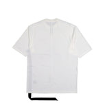 Rick Owens DRKSHDW Jumbo SS T Milk / Black T-Shirts DU01F4274 RNEP2 1109 Detail View 2 | GATE