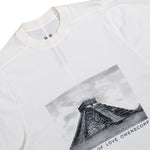 Rick Owens DRKSHDW Jumbo SS T Milk / Black T-Shirts DU01F4274 RNEP2 1109 Detail View 3 | GATE