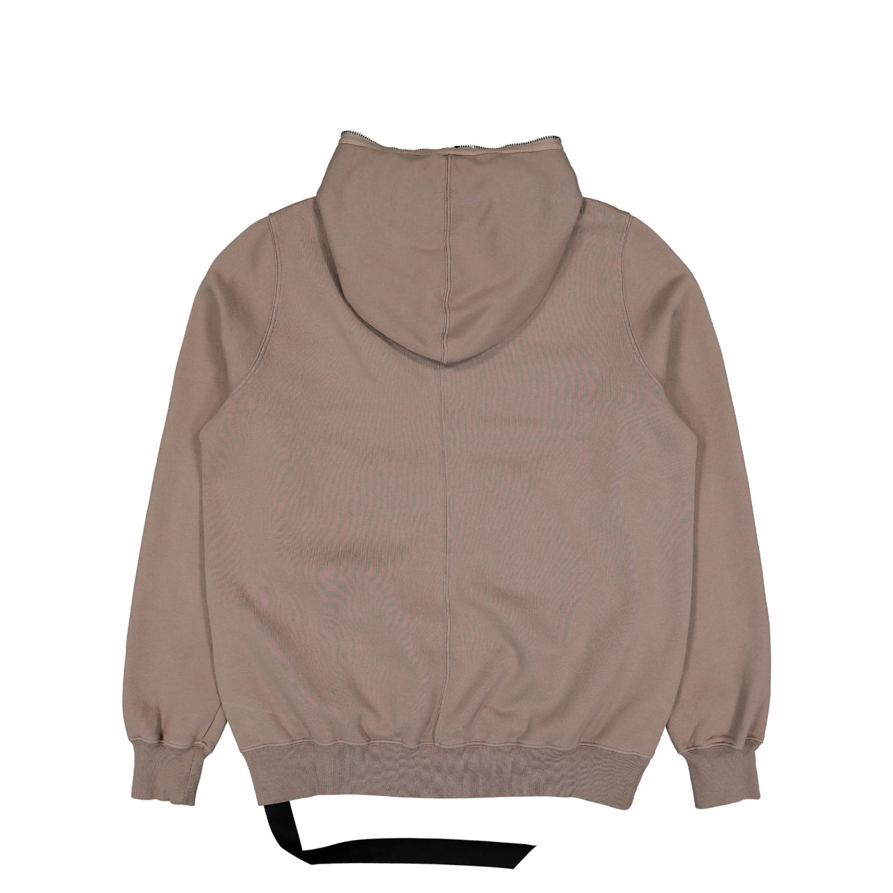 Rick Owens DRKSHDW Jumbo Gimp Hoodie Flesh Zip Hoodie DU01F4283 F 64 Detail View 1 | GATE
