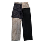 Rick Owens DRKSHDW Geth Jeans Dust / Black / Black Denim Pant DU01F4351 COMW1A 340909 Detail View 2 | GATE
