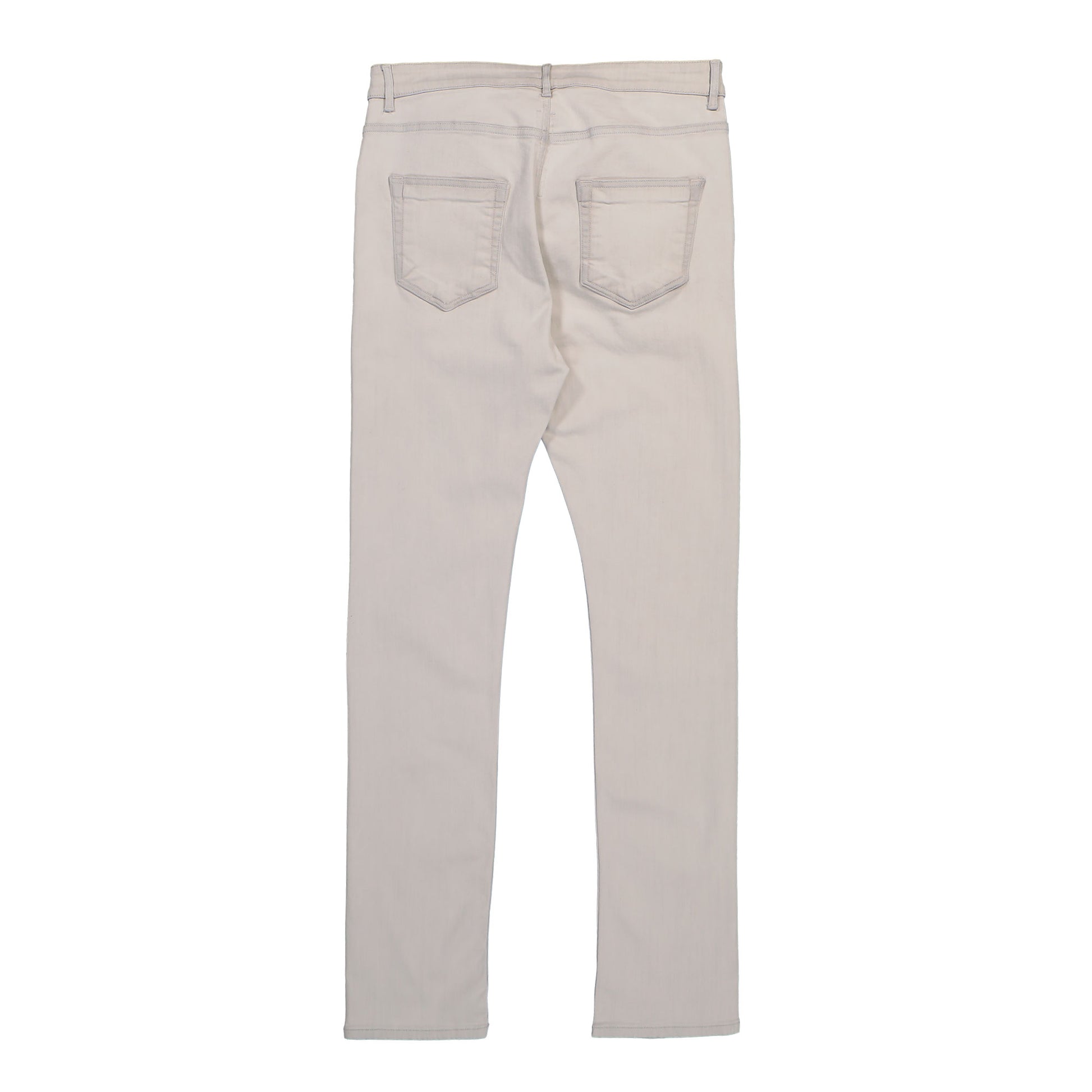 Rick Owens DRKSHDW Detroit Cut Denim Pants Milk Wash Pants DU01F4366 SDMW 51 Detail View 2 | GATE