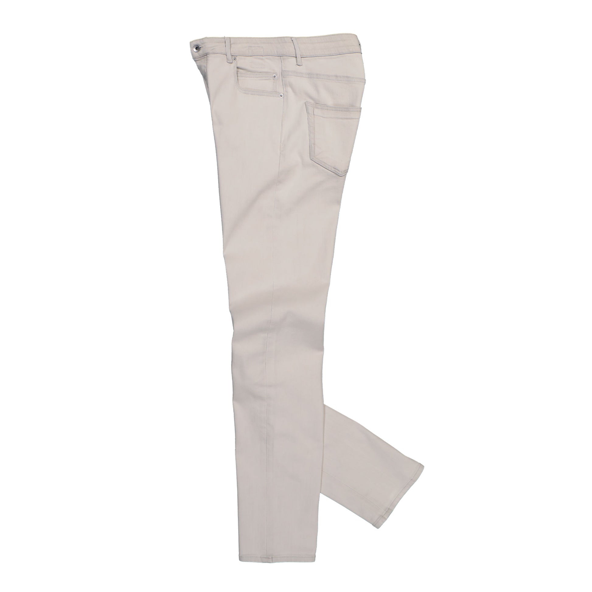 Rick Owens DRKSHDW Detroit Cut Denim Pants Milk Wash Pants DU01F4366 SDMW 51 Detail View 3 | GATE
