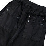 Rick Owens DRKSHDW Geth Belas Denim Pants Black Pants DU01F4378 DBK 09 Detail View 5 | GATE