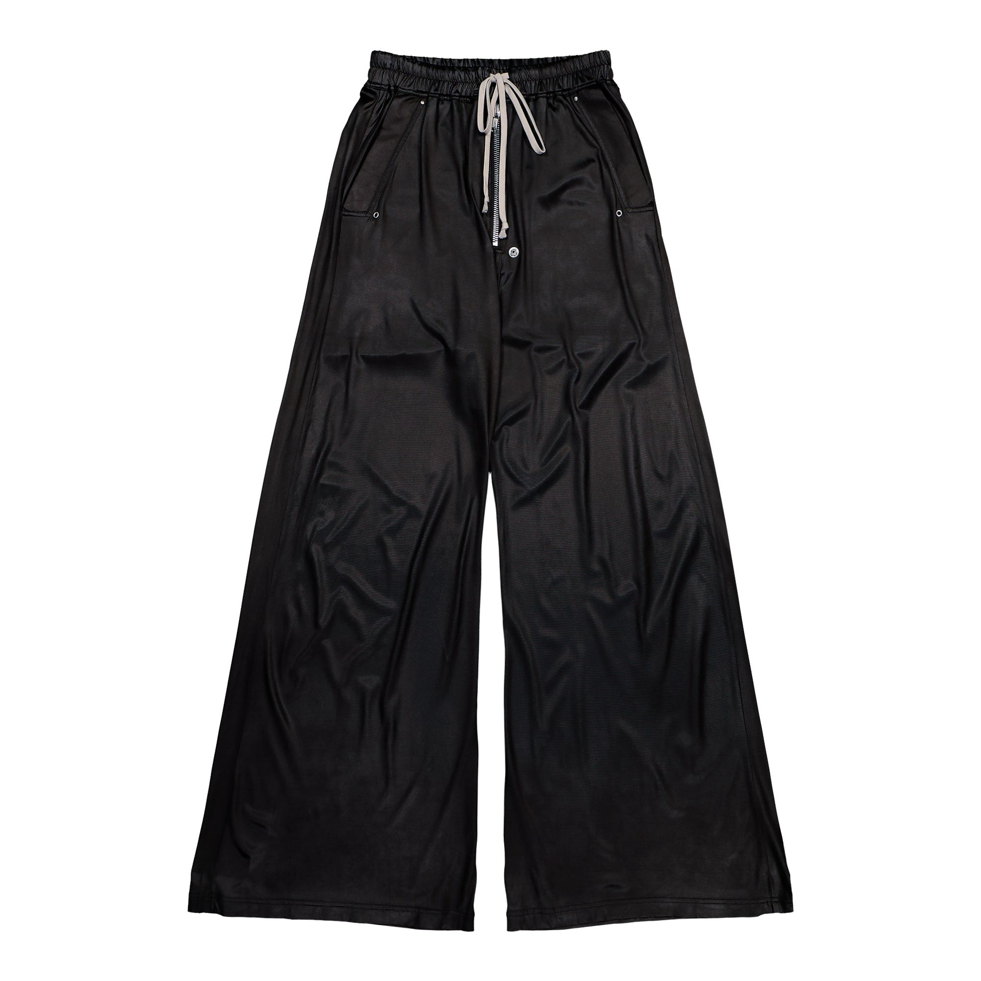 Rick Owens DRKSHDW Geth Belas Black Denim Pant DU01F4378 JL 09 Detail View 1 | GATE

