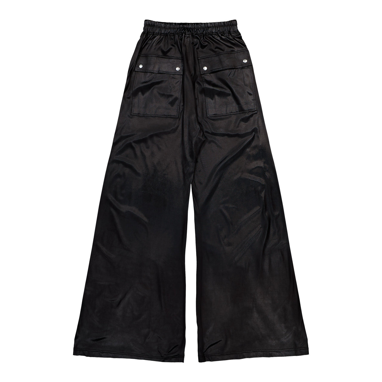Rick Owens DRKSHDW Geth Belas Black Denim Pant DU01F4378 JL 09 Detail View 1 | GATE
