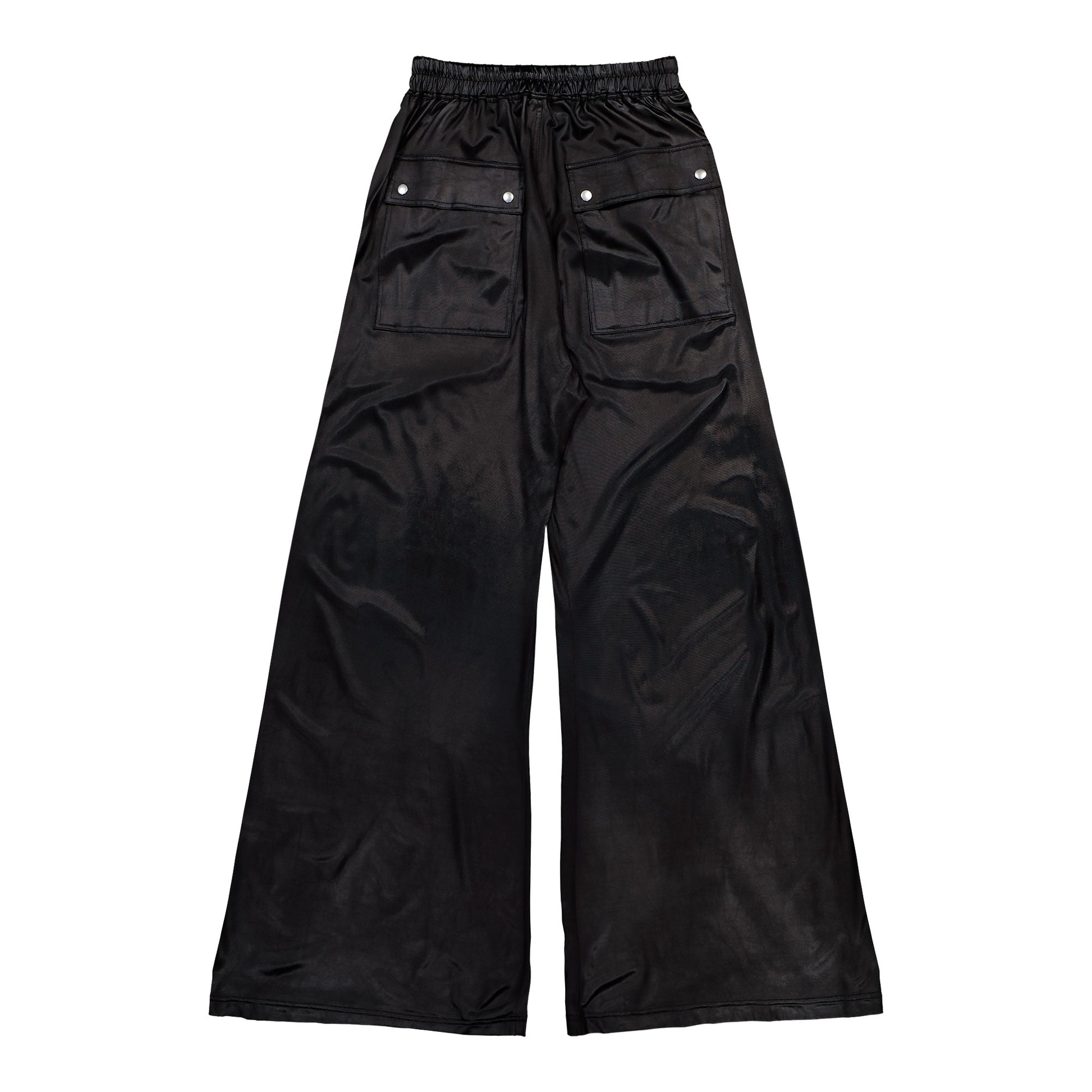 Rick Owens DRKSHDW Geth Belas Black Denim Pant DU01F4378 JL 09 Detail View 2 | GATE
