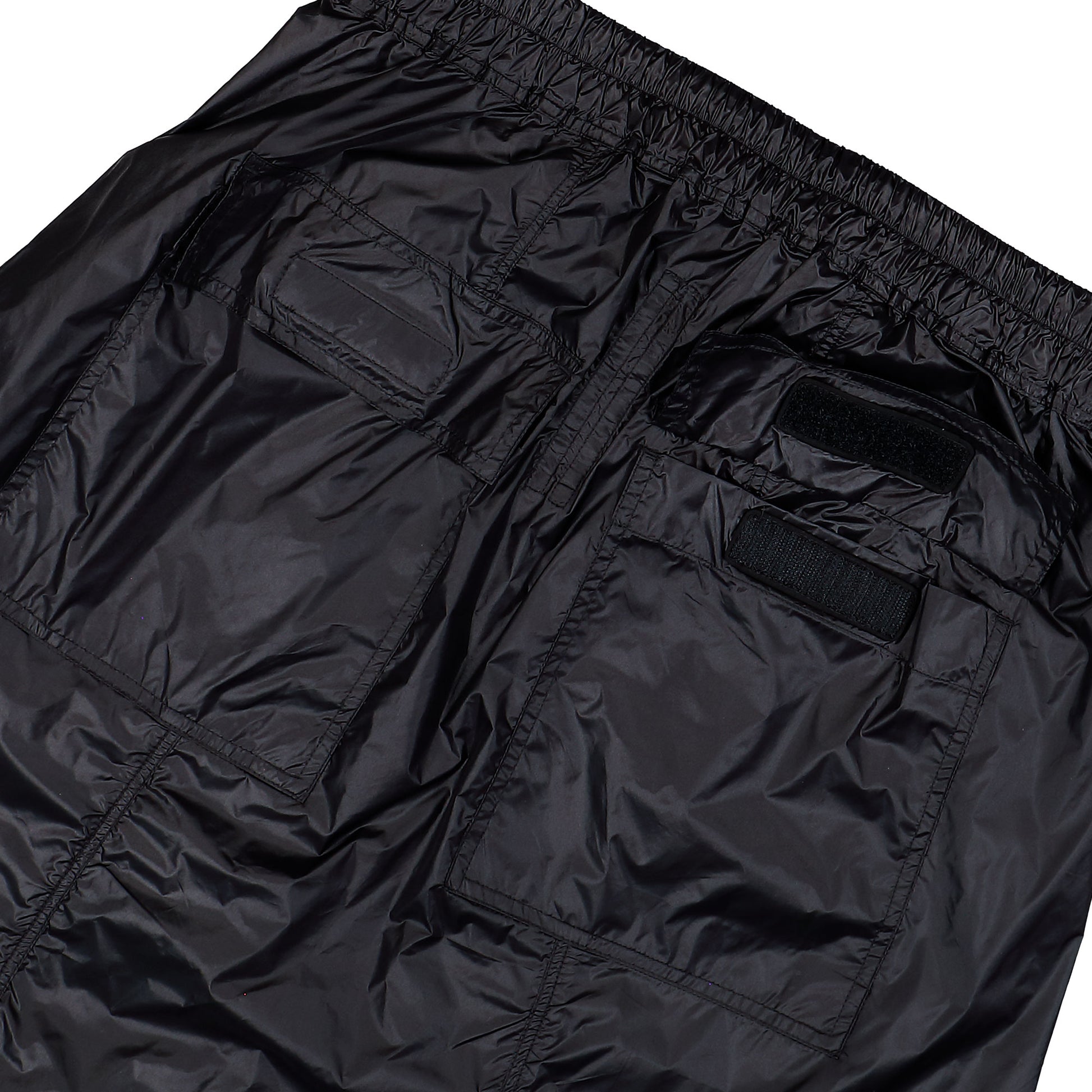 Rick Owens DRKSHDW Drawstring Pods Black Shorts DU01F4380 NPS 09 Detail View 5 | GATE
